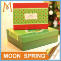 Moonspring custom 2014 new design paper christmas gift box